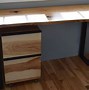 Image result for Natural Wood Finish Desk