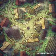 Image result for Small Village Battle Map Dnd