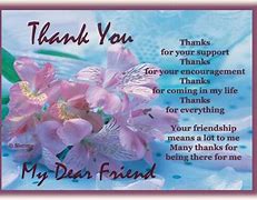 Image result for Thank You Dear Friend Quote