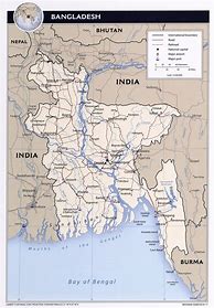 Image result for Bangladesh in Map