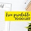 Image result for Free Blank Things to Do List Printable