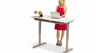 Image result for Crank Adjustable Height Standing Desk