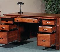 Image result for Custom Wood Executive Desk