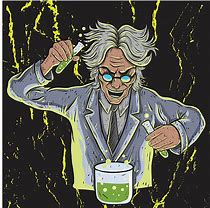 Image result for Mad Scientist Drawing