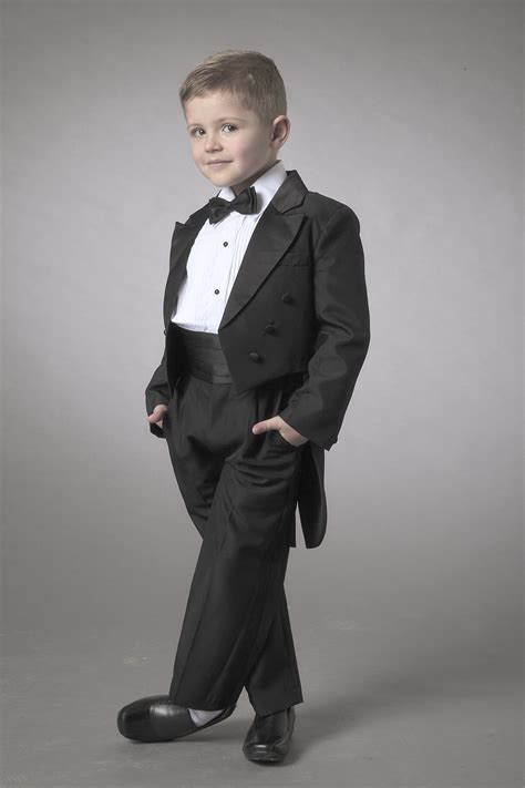 5 piece Tuxedo Tail Suit by Couche Tot – Black/White/Ivory   Wonderland