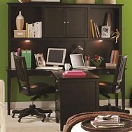 Image result for First Floor Home Office with Double Desk