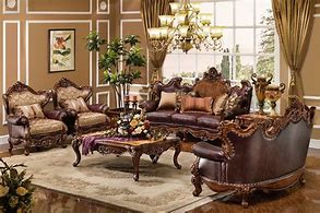 Image result for Traditional Formal Living Room Sets