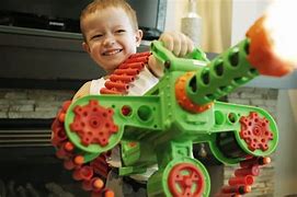 Image result for Kids with Nerf Guns