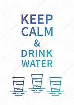 Image result for Keep Calm and Drink Bottled Water