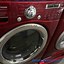 Image result for LG Washer Dryer Stackable Red