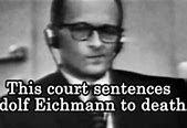 Image result for Adolf Eichmann in WW2