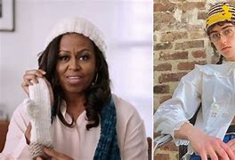 Image result for Michelle Obama Knitting