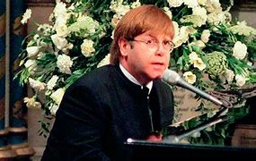 Image result for Elton John Singing at Princess Diana Funeral