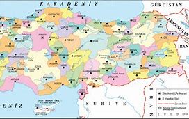Image result for Türkiye Bölgeler Haritası
