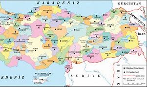 Image result for Turkiye Karasulari Haritasi