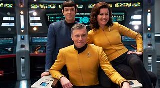 Image result for Star Trek Pike Spock Number One