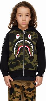 Image result for Green Camo Print Polyester Hoodie