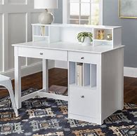 Image result for Compact White Computer Desk
