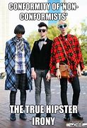 Image result for Hipster Irony