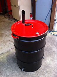 Image result for 55 Gallon Steel Drum Smoker