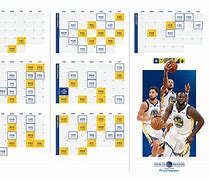 Image result for Golden State Warriors TV Schedule Printable