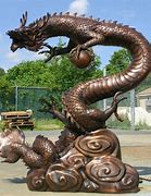 Image result for Life-Size Dragon Statue
