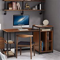 Image result for Modern Desk and Bookshelf