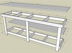 Image result for Simple Garage Workbench Plans