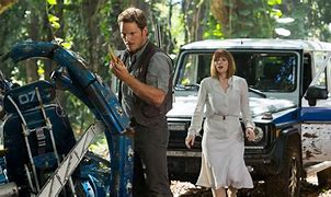 Image result for Jurassic Park Scenes with Chris Pratt