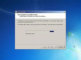 Image result for Windows 7 Startup Repair Error 0X00417eb