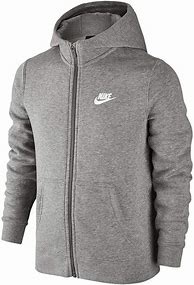 Image result for Grey Nike Hoodie Boys Zip Up