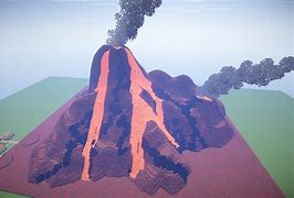 Image result for Minecraft Volcano