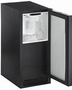 Image result for U-Line U-CLR1215S-00B - Clear Ice Maker With Bin, 15""W, St
