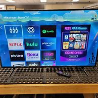 Image result for Hisense 40 Inch Class 2K FHD LED Roku Smart TV H4030f Series 40H4030f1 Size: 40 Inch, Black