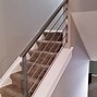 Image result for Round Stainless Steel Exterior Railing