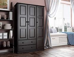 Image result for Closet Armoire with Hanging Rod