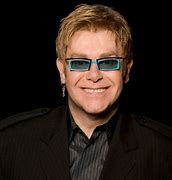 Image result for Elton John Black Hair