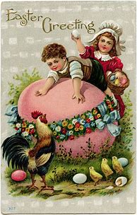 Image result for Vintage Happy Easter