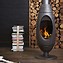 Image result for Round Wood Heater