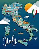 Image result for Italien Map