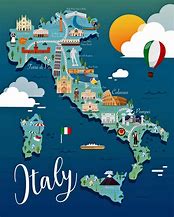 Image result for Italy Map Cities Travel