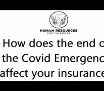 Image result for Covid emergency end