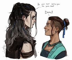 Image result for Critical Role Yasha and Beauregard