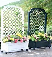 Image result for Privacy Fence Planter Boxes