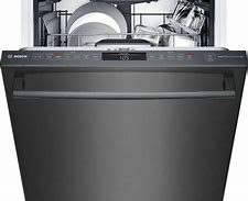 Image result for Bosch Black Dishwasher