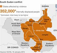 Image result for Sudan Conflict Borders