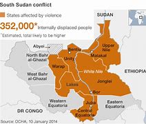 Image result for Sudan War Map