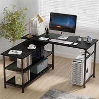 Image result for Small Space Home Office Corner Desk