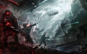 Image result for Sci-Fi Battle Art Pics