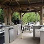 Image result for Yard with Metal Kitchen Gazebo